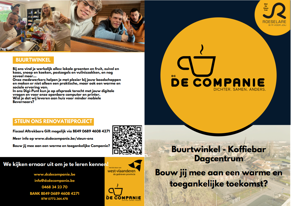 Folder Dagcentrum De Companie